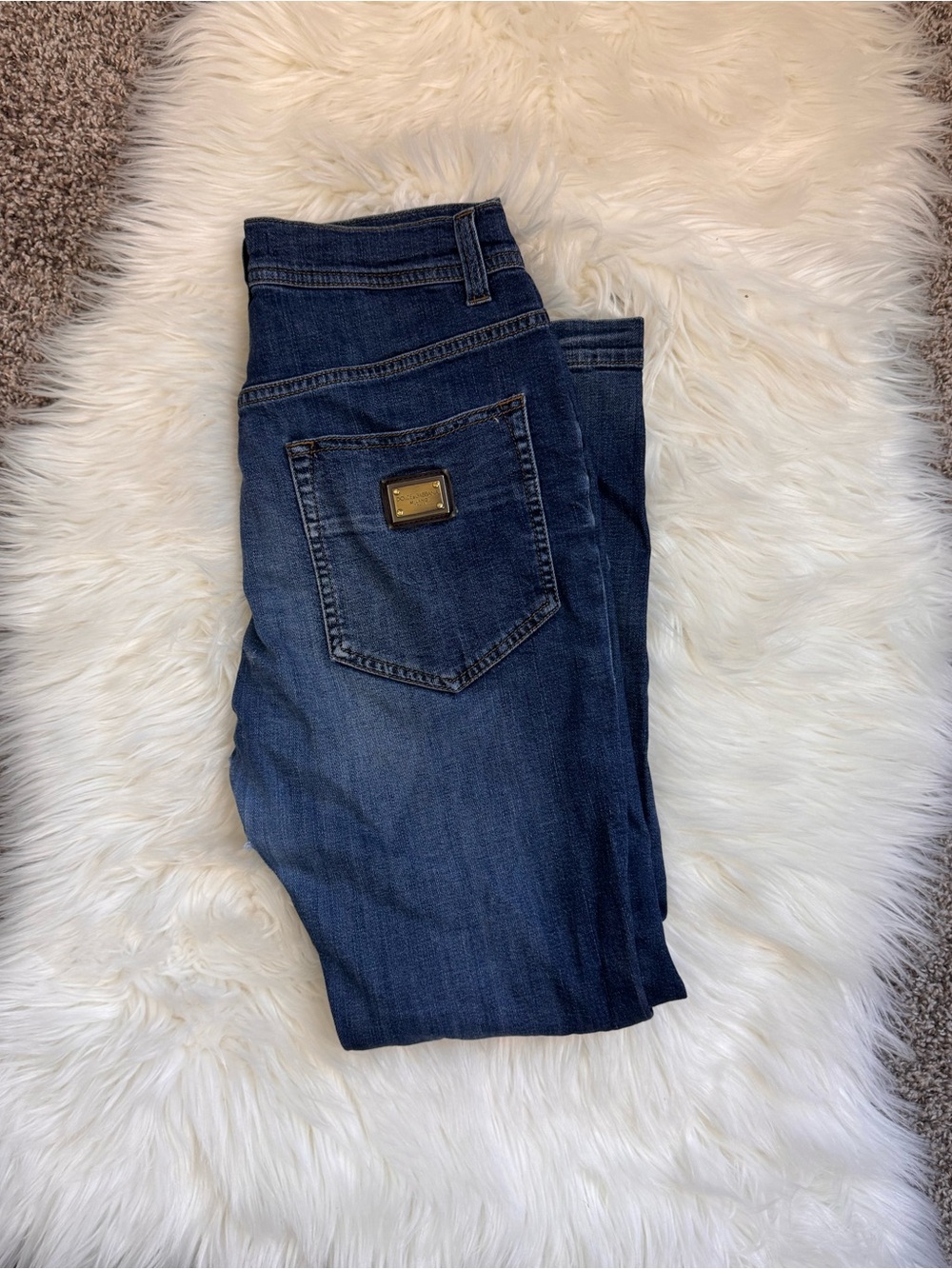 Dolce & Gabbana BOYISH boyfriend jeans 38 DAMAGED
